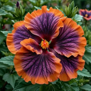 Гибискус Оранж Спел купить по цене от 285р. в интернет-магазине «Посадика» с доставкой почтой в в Кореновске и по всей России – [изображение №1].