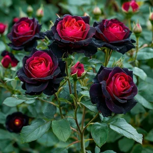 Роза Тень Феникса купить по цене от 402р. в интернет-магазине «Посадика» с доставкой почтой в в Кореновске и по всей России – [изображение №1].